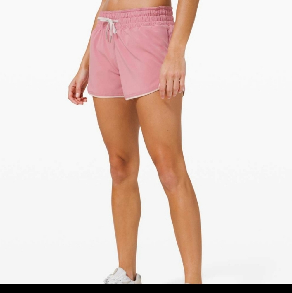 Lululemon Choose a Side Short *Reversible 3" Pink Taupe/Pink Bliss